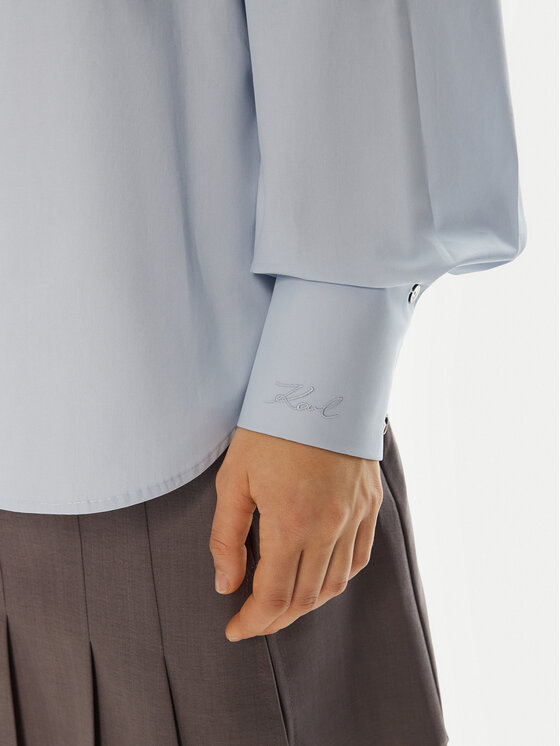 KARL LAGERFELD KARL LAGERFELD Cămașă A1W11026 Albastru Regular Fit