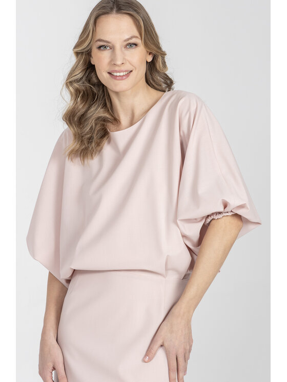 Deni Cler Milano Deni Cler Milano Sukienka koktajlowa W-DC-3369-F2-G3-31-1 Różowy Regular Fit