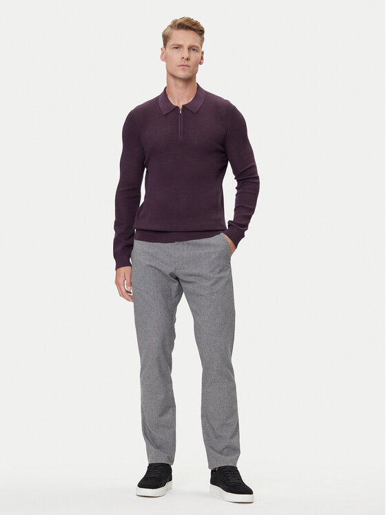 JOOP! JOOP! Pulover 17 JK-04Nadimo 30046919 Vijolična Modern Fit