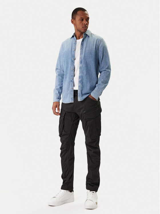 G-Star Raw G-Star Raw Spodnie materiałowe Rovic D02190-5126 1260 Zielony Regular Fit