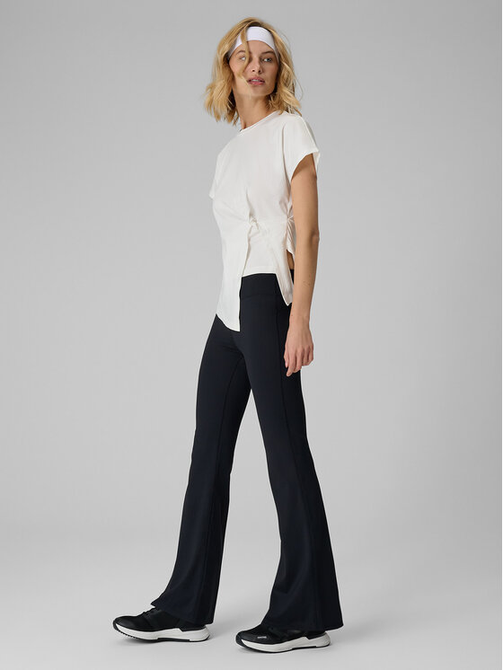 4F 4F Legginsy SPORT OFFICE Czarny Slim Fit