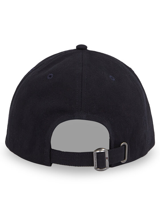 Tommy Hilfiger Tommy Hilfiger Czapka z daszkiem Th Seasonal Preppy Logo Cap AM0AM13161 Granatowy