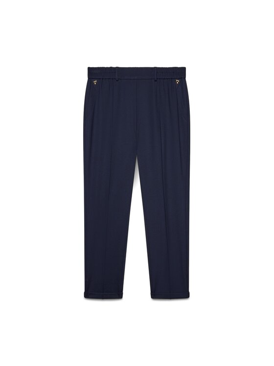 Fiorella Rubino Fiorella Rubino Spodnie materiałowe P066L002457N034 Niebieski Slim Fit
