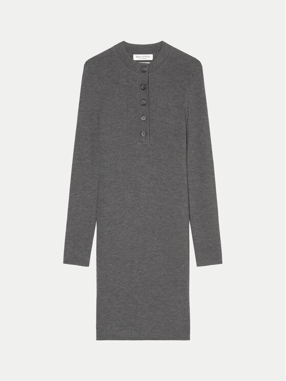 Marc O'Polo Marc O'Polo Трикотажна сукня 409 5086 67103 Сірий Slim Fit