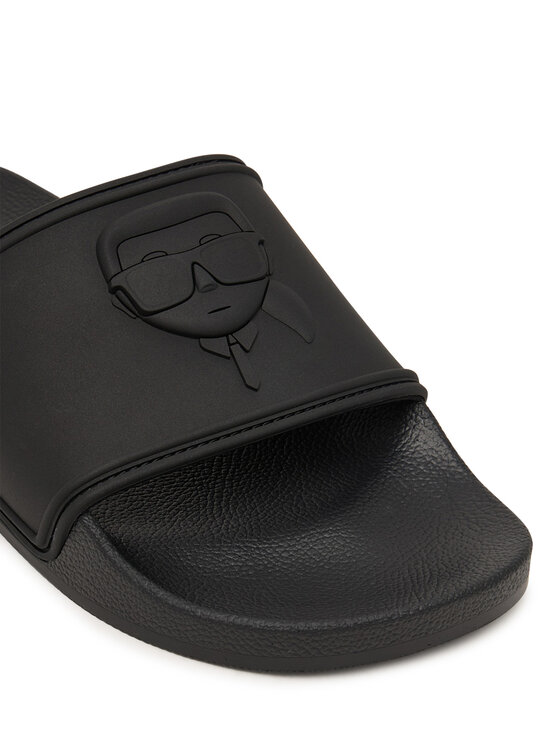 KARL LAGERFELD KARL LAGERFELD Papucs Kondo II KL70009C Fekete