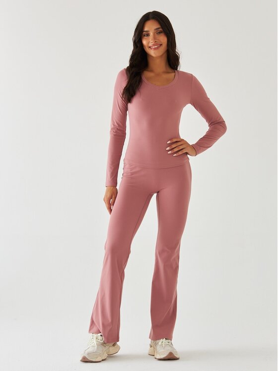 BeShaped BeShaped Longsleeve Morning Dew Różowy Shaping Fit