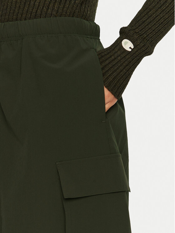 Champion Champion Fustă midi 117596 Verde Regular Fit