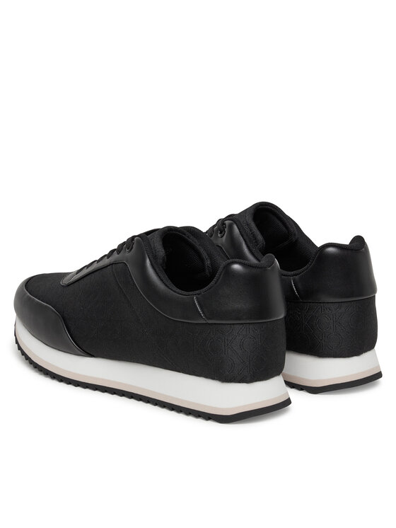 Calvin Klein Calvin Klein Sneakersy Runner Lace Up - Jacq HW0HW02413 Čierna