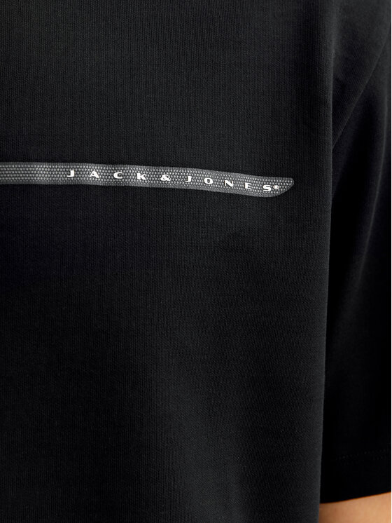 Jack&Jones Jack&Jones Majica Fusion 12273120 Črna Regular Fit