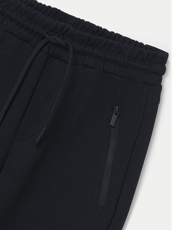 Mayoral Mayoral Παντελόνι φόρμας 6528 Μαύρο Relaxed Fit