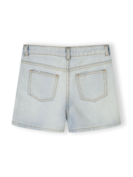 minoti minoti Szorty jeansowe 30SHORT153 Czarny Regular Fit