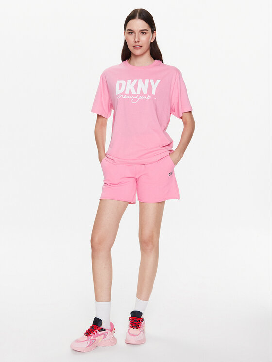 T-shirt DP3T9323 Rosa Classic Fit