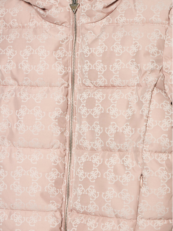 Guess Guess Пухено яке J4BL24 WGLW2 Розов Regular Fit