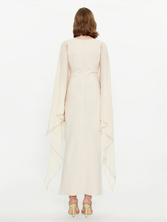 Rinascimento Rinascimento Coctailkleid CFC0117677003 Beige Regular Fit