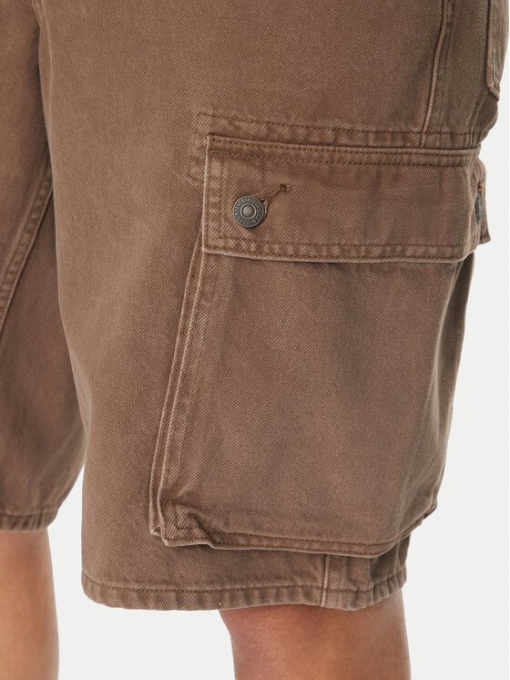 Levi's® Levi's® Jeans kratke hlače 478™ 001GU-0003 Rjava Baggy Fit