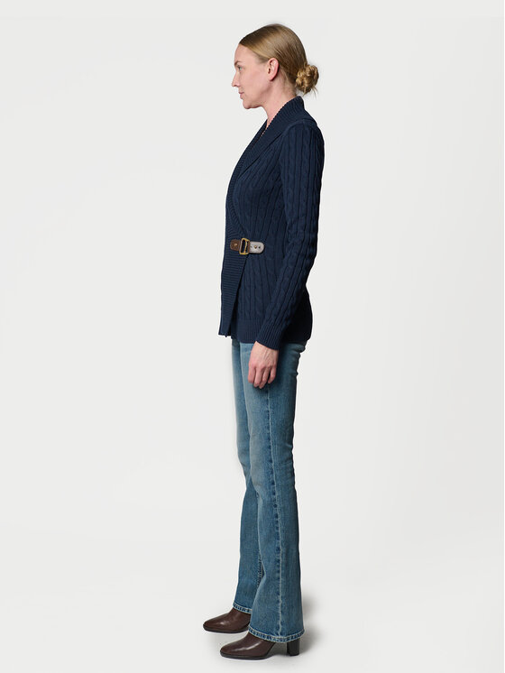 LAUREN RALPH LAUREN LAUREN RALPH LAUREN Sweter 200808258005 Granatowy Regular Fit