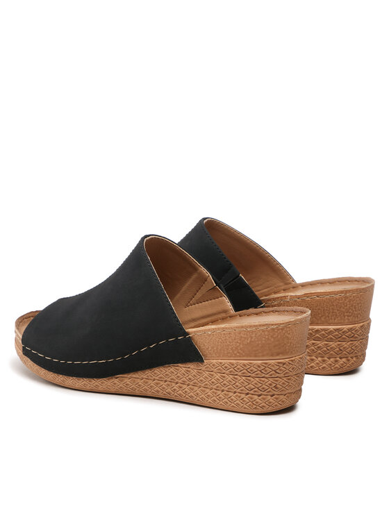 Clara Barson Clara Barson Ciabatte WS189-05 Nero