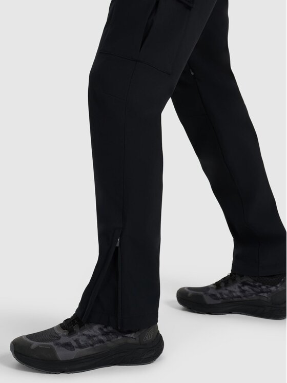 4F 4F Παντελόνι outdoor 4FRAW25TFTRM1251-20S Μαύρο Regular Fit