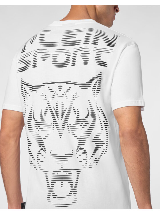 Plein Sport Plein Sport T-Shirt 10153 Biały Regular Fit