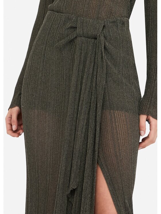 Liu Jo Liu Jo Gonna midi CF5182MS85OA4354 Verde Regular Fit