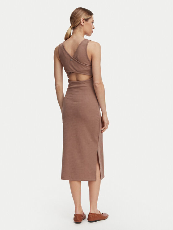 Roxy Roxy Igapäevane kleit Good Keepsake ERJKD03442 Roheline Regular Fit