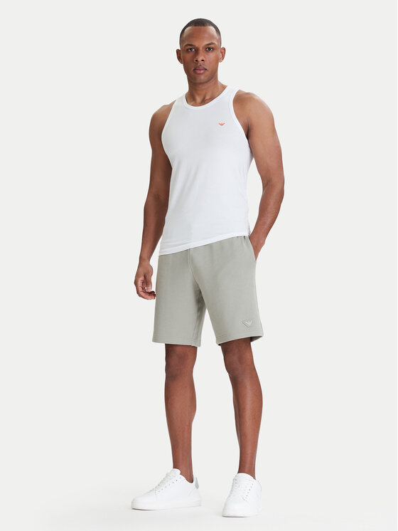 Emporio Armani Underwear Emporio Armani Underwear Majica brez rokavov EM000385 AF18891 U0002 Bela Slim Fit