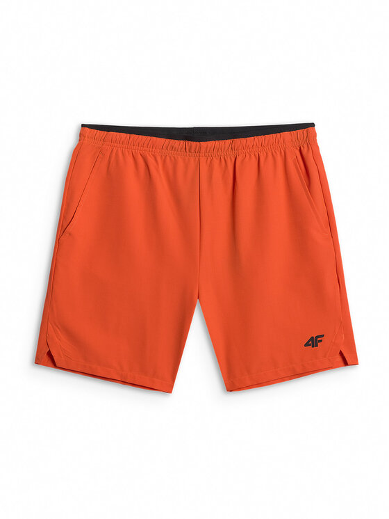 4F 4F Szorty sportowe ATHLETIC Pomarańczowy Regular Fit
