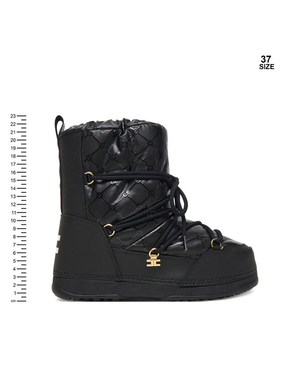 Elisabetta Franchi Elisabetta Franchi Čizme za snijeg Snow Boot F4A6-E0457-1860930 D Crna