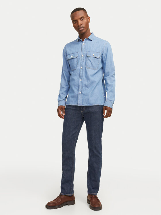 Jack&Jones Jack&Jones Traperice Clark 12261707 Tamnoplava Regular Fit