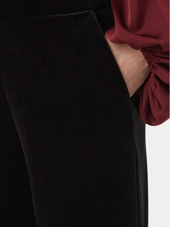 Marella Marella Παντελόνι υφασμάτινο Lcinto 2623786022 Μαύρο Wide Leg