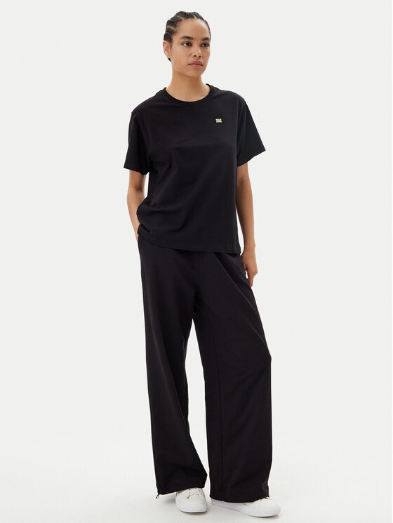 EA7 Emporio Armani EA7 Emporio Armani Póló 7W000028 AF10373 UC001 Fekete Loose Fit