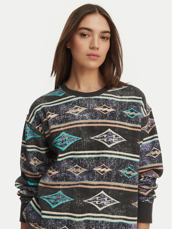 Billabong Billabong Суитшърт High Tides Brooklyn EBJFT00153 Сив Oversize