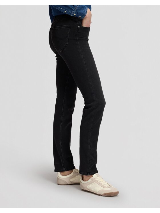 Lee Lee Jeansy ELLY Szary Straight Leg