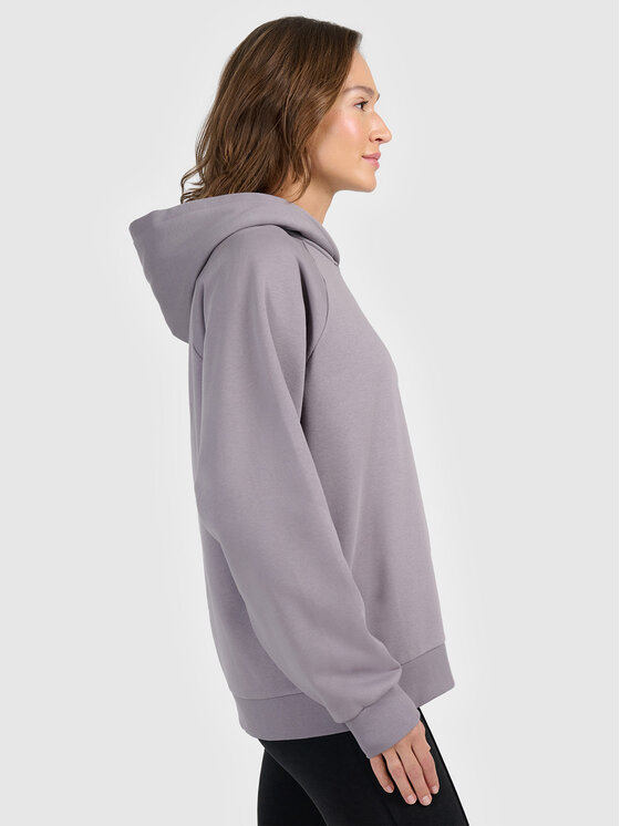 4F 4F Bluza BASIC+ Szary Loose Fit