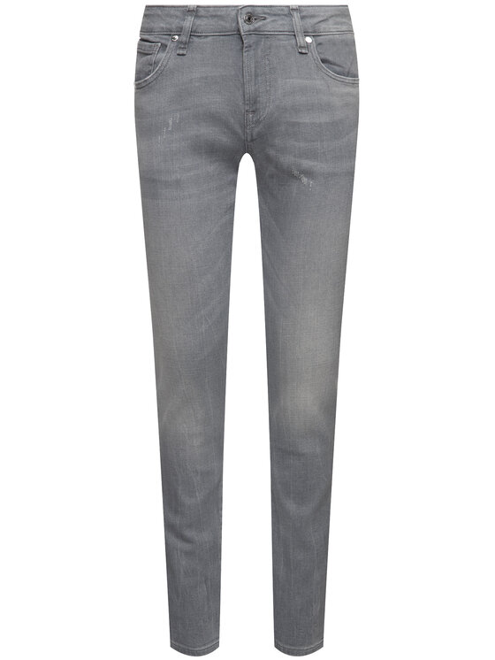 Guess Guess Skinny Fit džíny M01AN2 D3YF1 Šedá Skinny Fit