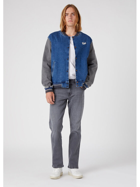 Wrangler Wrangler Jeans GREENSBORO Grigio Straight Fit