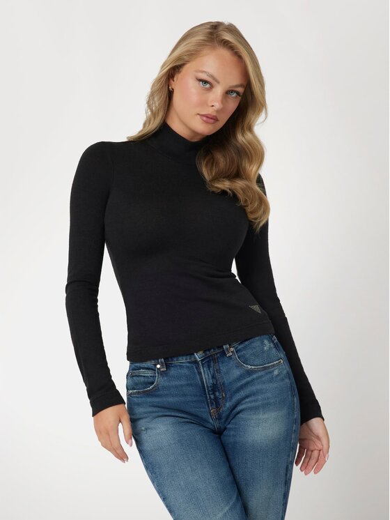 Guess Guess Sweter 168343 Czarny Classic Fit
