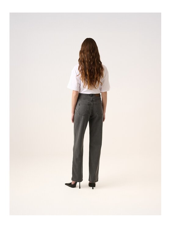 La Mania La Mania Jeansy RENEE Szary Classic Fit