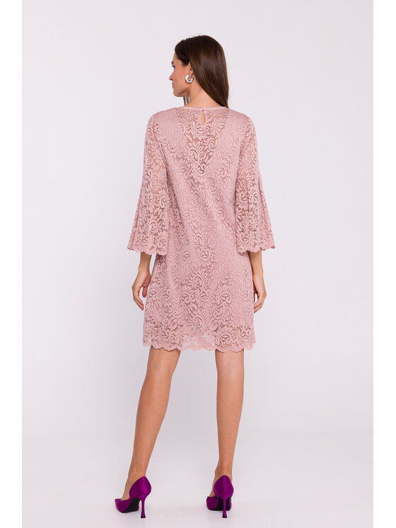 Stylove Stylove Sukienka wieczorowa s380 Różowy Ladies Fit