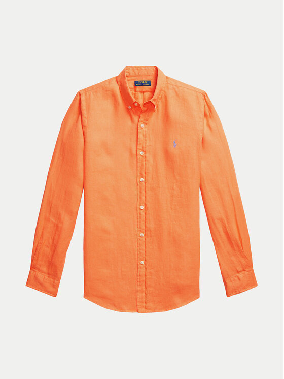 Polo Ralph Lauren Polo Ralph Lauren Koszula 710968915009 Pomarańczowy Slim Fit