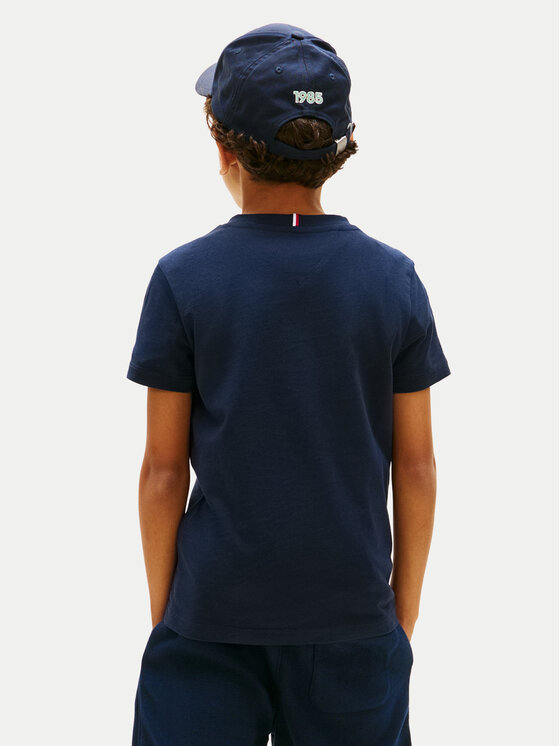 Tommy Hilfiger Tommy Hilfiger T-Shirt KB0KB10420 Σκούρο μπλε Regular Fit