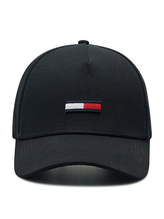 Tommy Jeans Tommy Jeans Šilterica Tju Flag Cap AU0AU00843 Crna