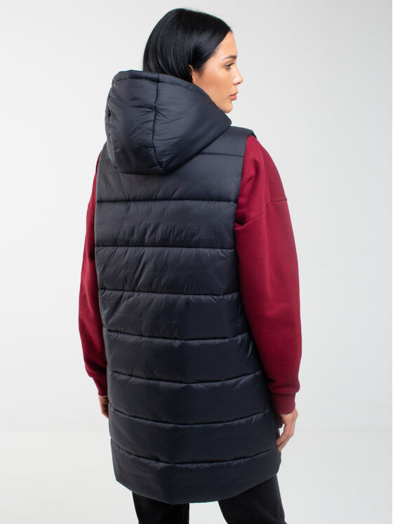 BIG STAR BIG STAR Bezrękawnik PAVLA_906_130 Czarny Basic Fit