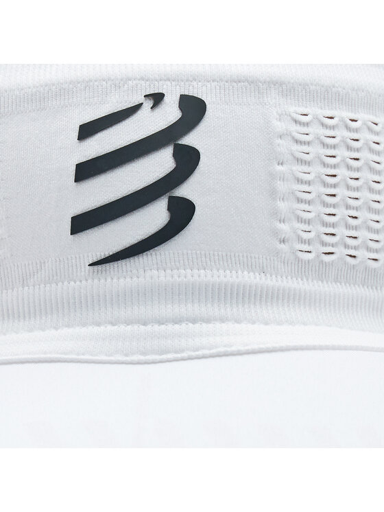 Compressport Compressport Daszek Spiderweb Headband On/Off CU00006B Biały