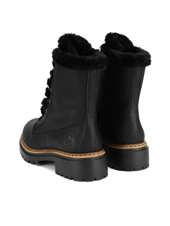 Rieker Rieker Stiefeletten 72625-00 Schwarz