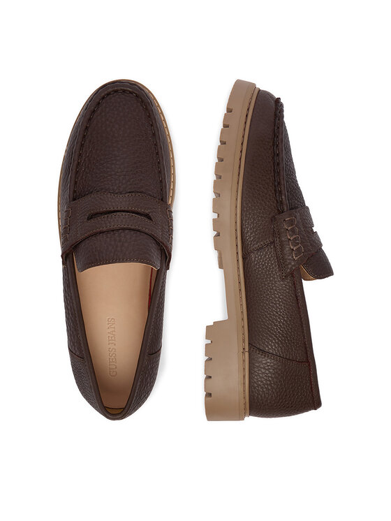 Guess Jeans Guess Jeans Loafers EO-FOX-04 MI08 Καφέ