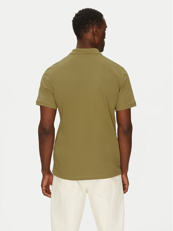 Mustang Mustang Poloshirt Palco 1016293 Grün Regular Fit