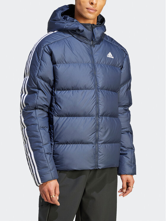 adidas adidas Puhovka Essentials Midweight Down IK3213 Mornarsko modra Regular Fit