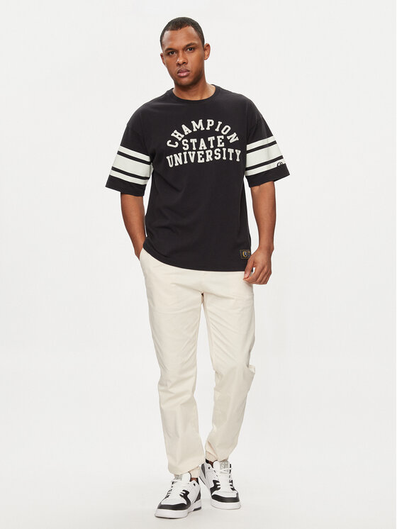 Champion Champion T-shirt 220011 Crna Standard Fit