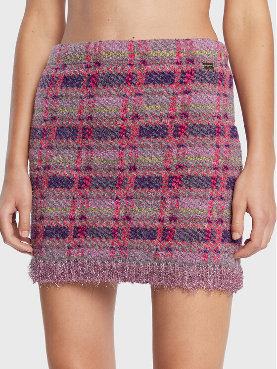 Blugirl Blumarine Fustă mini RF2038-MA293 Violet Regular Fit